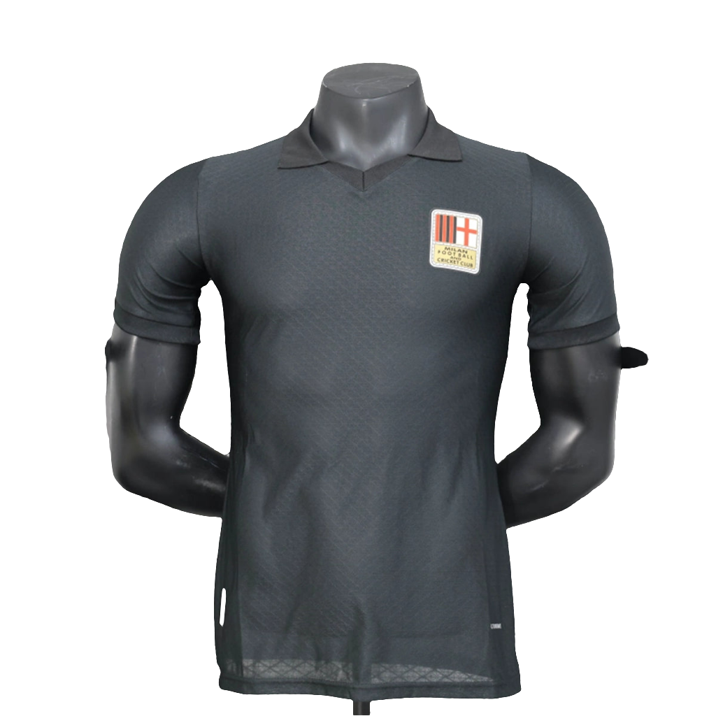 AC Milan 2025/26 125th Anniversary Edition Jersey - Black - Player Version