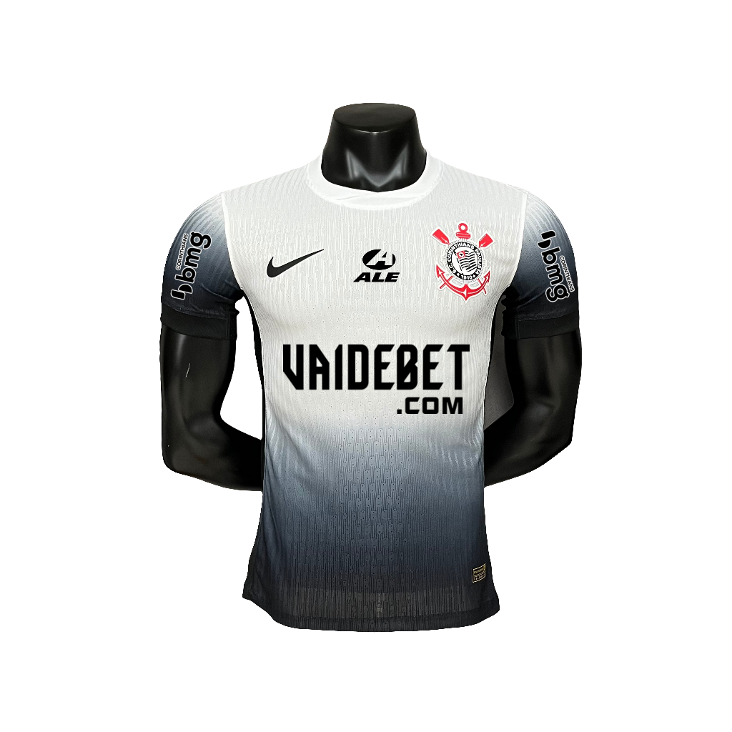 Corinthians 2024/25 Home Jersey - Player Version - All Sponsors