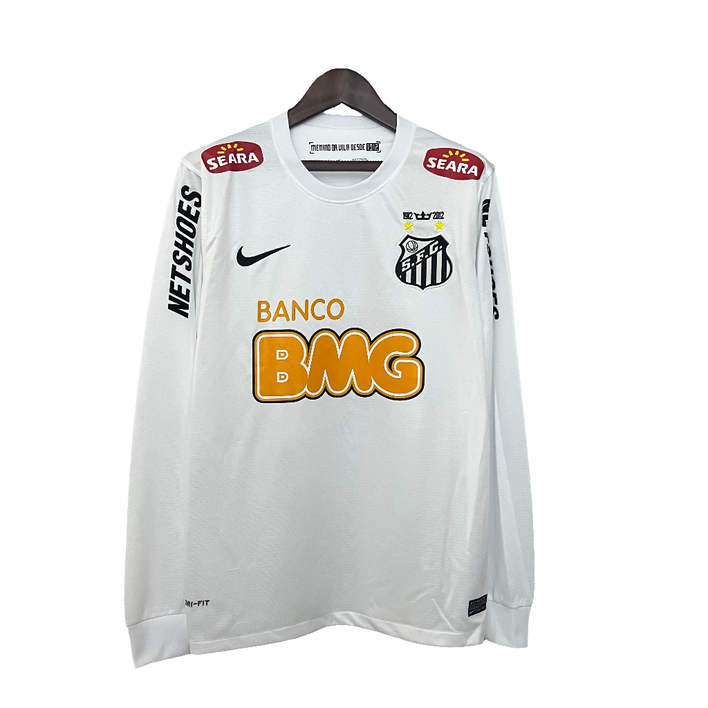 Santos 2011/12 Home Jersey - Long Sleeve Retro Version