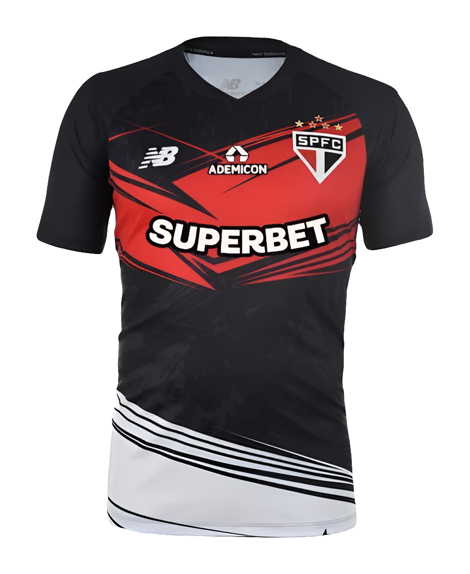São Paulo 2025/26 Goalkeeper Jersey - Black - Fan Version