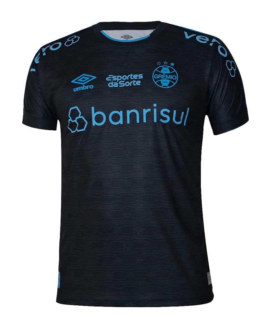 Grêmio 2023/24 Third Jersey - Fan Version - All Sponsors