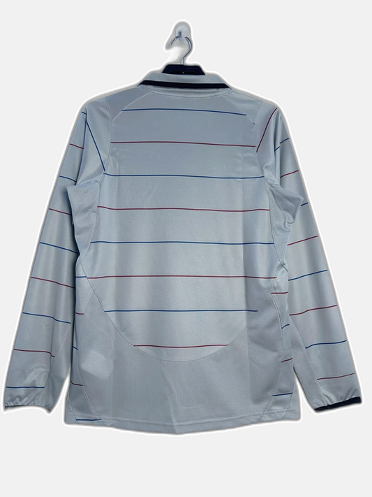 Barcelona 2003/04 Away Jersey - Long Sleeve Retro Version