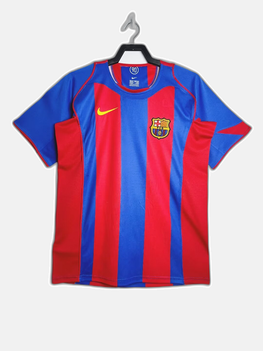 Barcelona 2004/05 Home Jersey - Retro Version