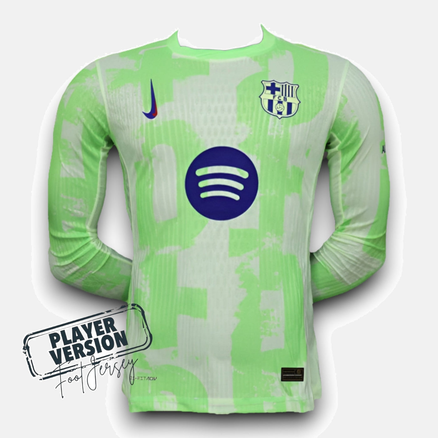 Barcelona 2024/25 Third Jersey - Player Version - Long Sleeve