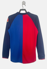 Barcelona 1998/99 Home Jersey - Long Sleeve Retro Version