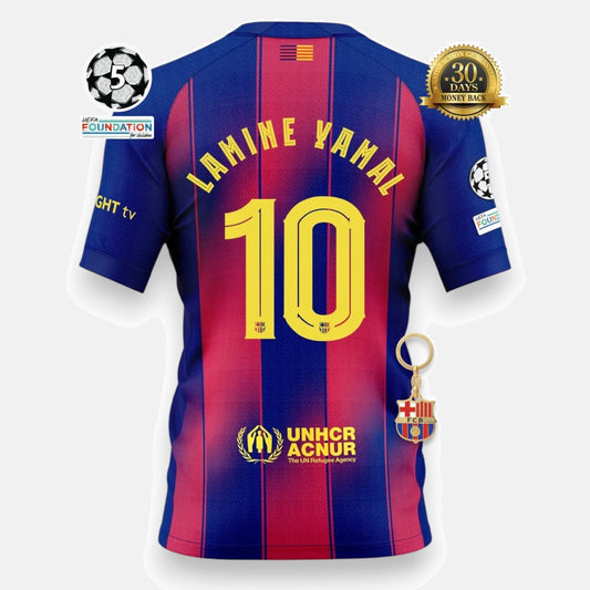 Barcelona 2025/26 Home Jersey - LAMINE YAMAL #10