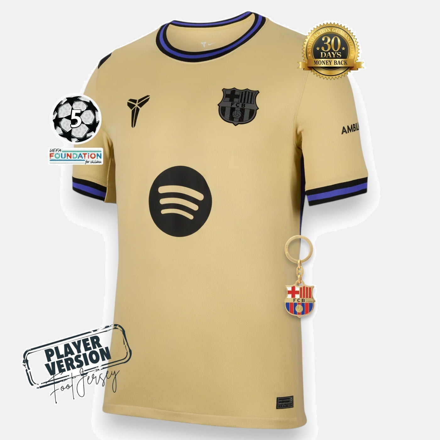 Barcelona x Kobe Bryant Away Jersey - Player Version 2025/26