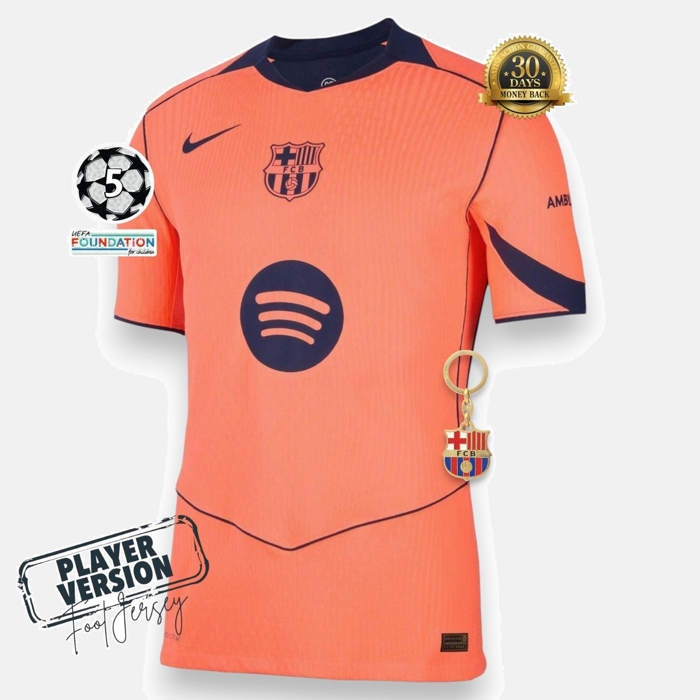 Barcelona 2025/26 Third Jersey - Player Version