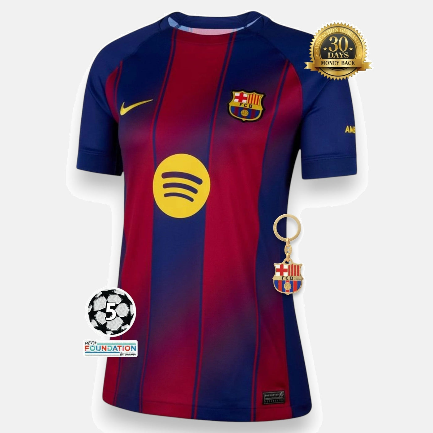 Barcelona 2025/26 Home Jersey - Women's