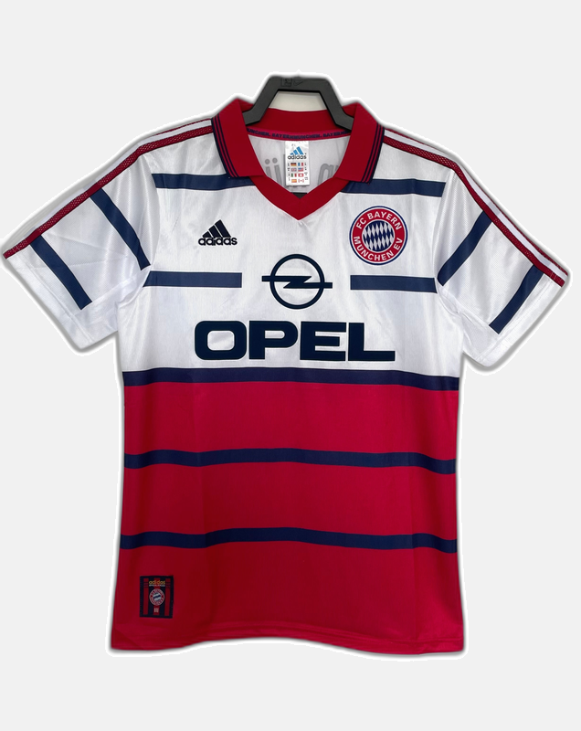 Bayern Munich 1998/00 Away Jersey - Retro Version