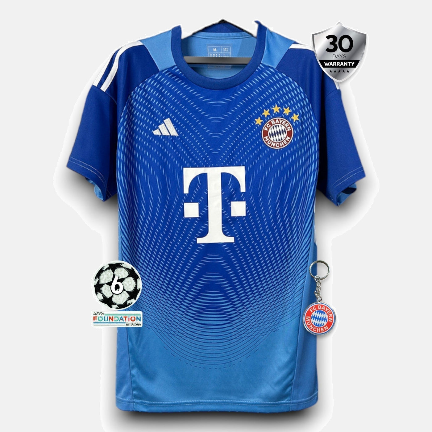 Bayern Munich 2025/26 Goalkeeper Jersey - Blue