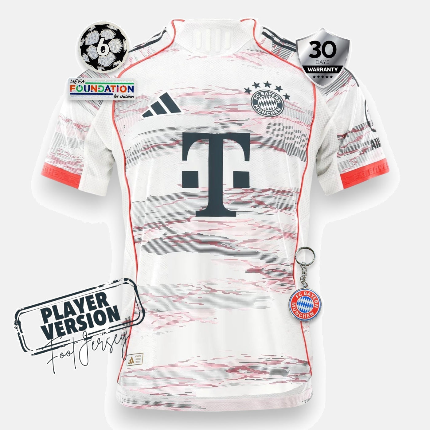 Bayern Munich Player 2025/26 Away Jersey