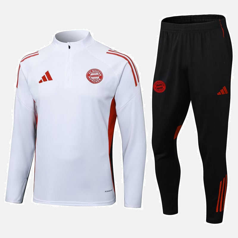 Bayern Munich Training White Tracksuit 2025/26