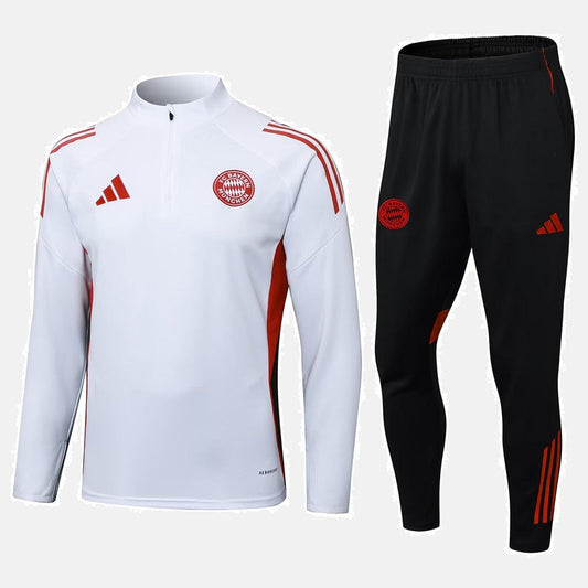 Bayern Munich Training White Tracksuit 2025/26