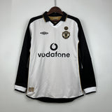 100th Anniversary Manchester United 2001/02 Home Retro Jersey - Long Sleeve