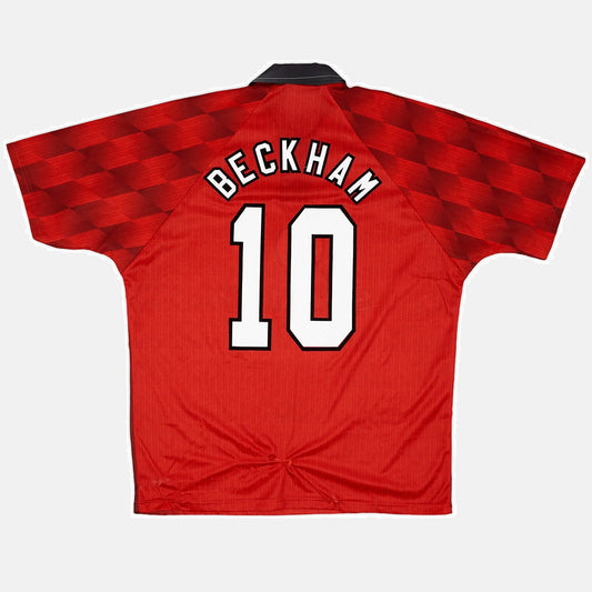 Manchester United 1996/97 Home Retro Jersey - Beckham #10