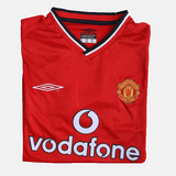 Manchester United 2000/01 Home Retro Jersey - Beckham #7