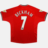 Manchester United 2000/01 Home Retro Jersey - Beckham #7