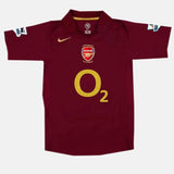 Arsenal 2005/06 Home Retro Jersey - Bergkamp #10
