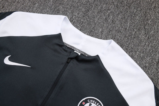 Chelsea Pre-Match Black Tracksuit 2025/26