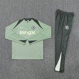 Chelsea Pre-Match Green Tracksuit 2025/26