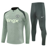 Chelsea Pre-Match Green Tracksuit 2025/26
