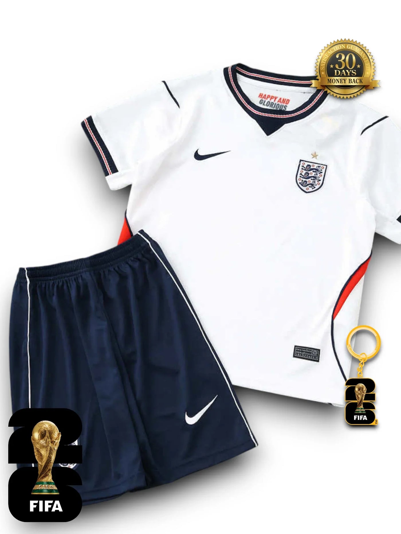 Kids Kit England World Cup 2026 Jersey