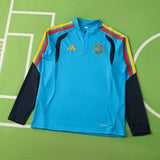 Spain World Cup 2026 Half-Zip Training Suit Set Blue