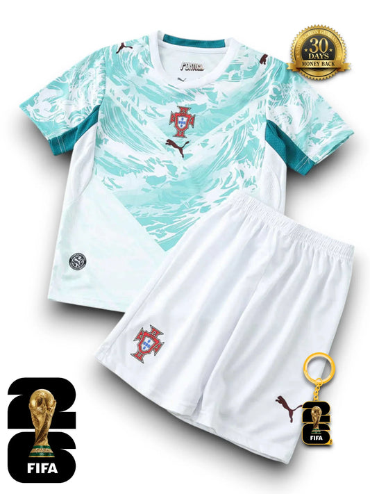 Kids Portugal Away World Cup 2026 Jersey