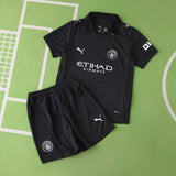 Manchester City 2025/26 Away Kids Kit Jersey