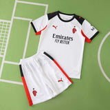 AC Milan 2025/26 Away Kids Kit Jersey