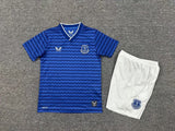 Everton 2025/26 Home Kids Kit Jersey