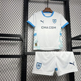 Olympique de Marseille 2024/25 Home Kids Kit