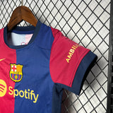 Barcelona 2024/25 Home Kids Kit Jersey