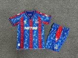 Crystal Palace 2024/25 Home Kids Kit Jersey