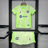 Barcelona 2024/25 Third Kids Kit Jersey
