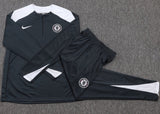 Chelsea Pre-Match Black Tracksuit 2025/26