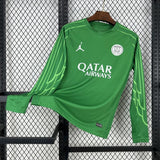 Paris Saint-Germain 2024/25 Green Goalkeeper Jersey - Long Sleeve