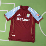 Aston Villa 2025/26 Home Jersey - Player Version