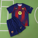 Barcelona 2025/26 Home Kids Kit Jersey