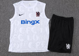 Chelsea Kit Pre-Match Jersey + Shorts - Sleeveless 2025/26