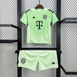 Kids Bayern Munich Jersey 2025/26 Goalkeeper