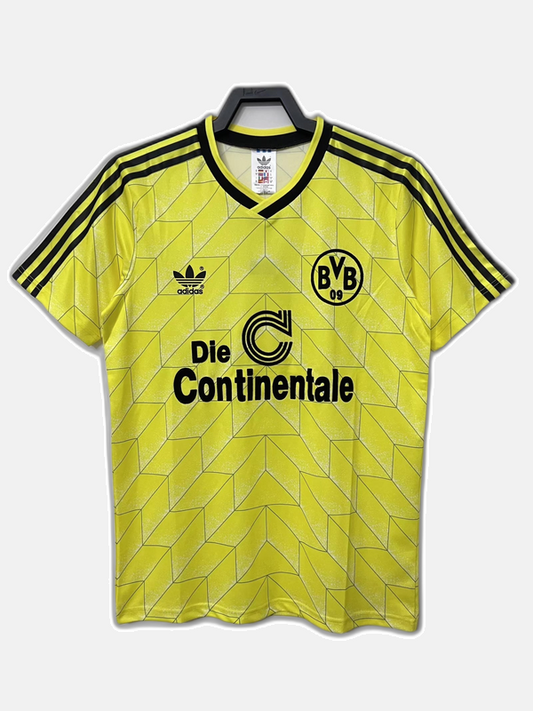 Borussia Dortmund 1988 Home Jersey - Retro Version