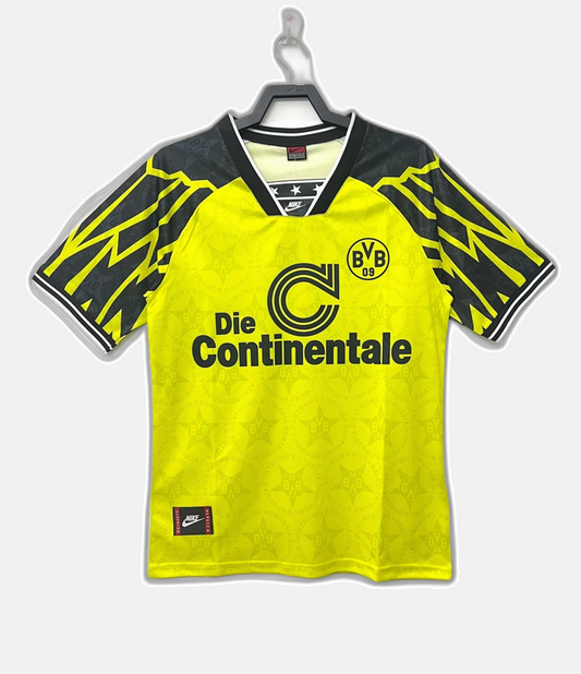 Borussia Dortmund 1994/95 Home Jersey - Retro Version