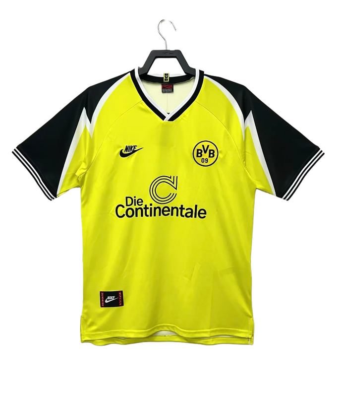 Borussia Dortmund 1995/96 Home Jersey - Retro Version