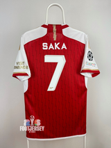 Bukayo Saka - Arsenal 2023/24 Home Jersey 󠁧󠁢󠁥󠁮󠁧󠁿