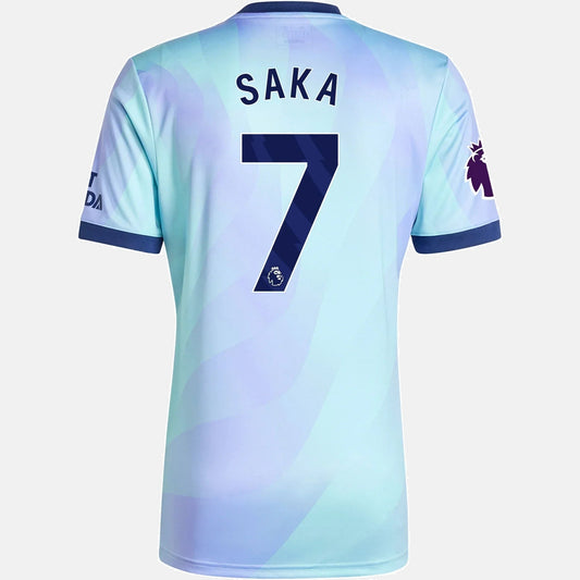 Bukayo Saka Arsenal 2024/25 Third Jersey