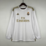 Real Madrid 2019/20 Home Retro Jersey - Long Sleeve