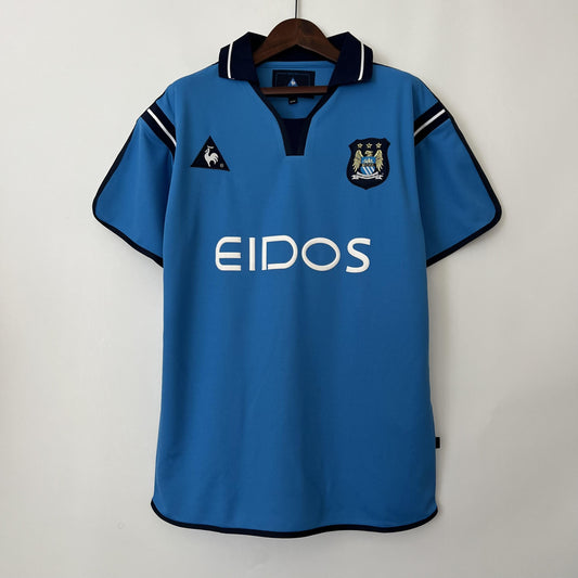 Manchester City 2001/02 Home Retro Jersey