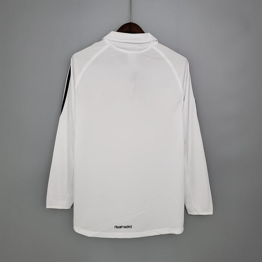 Real Madrid 2005/06 Home Retro Jersey - Long Sleeve
